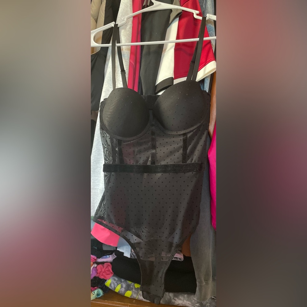 NWOT Forever 21 Black Bodysuit